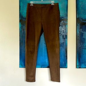 Anthropologie x Sanctuary Vegan Suede Leggings - L